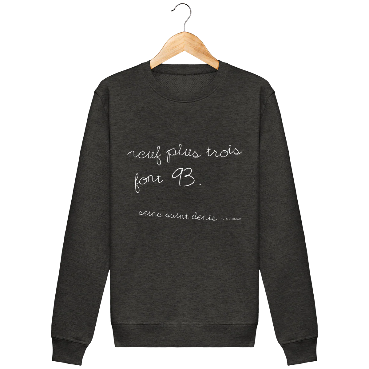 Sweat Femme 9+3 = 93 – Image 2