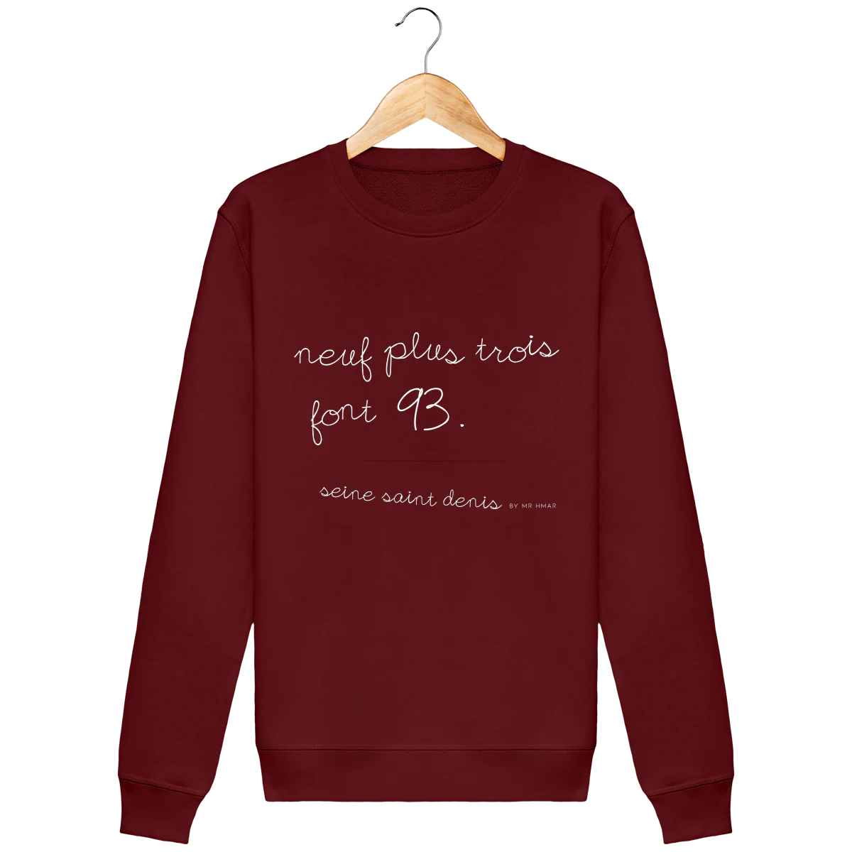 Sweat Femme 9+3 = 93 – Image 4