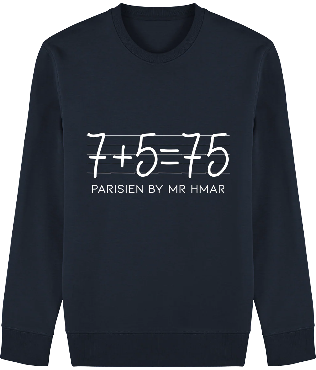 Sweat Mixte "7+5=75" By Mr Hmar – Image 6