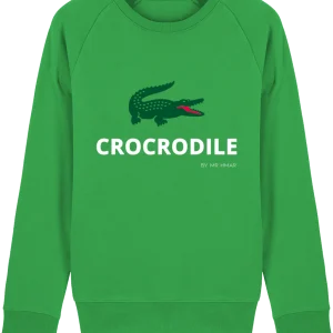 Sweat Mixte Crocrodile en Coton Bio