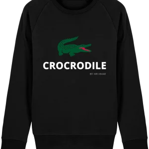 Sweat Mixte Crocrodile en Coton Bio