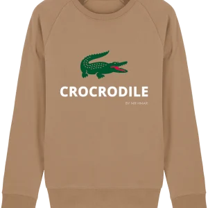 Sweat Mixte Crocrodile en Coton Bio