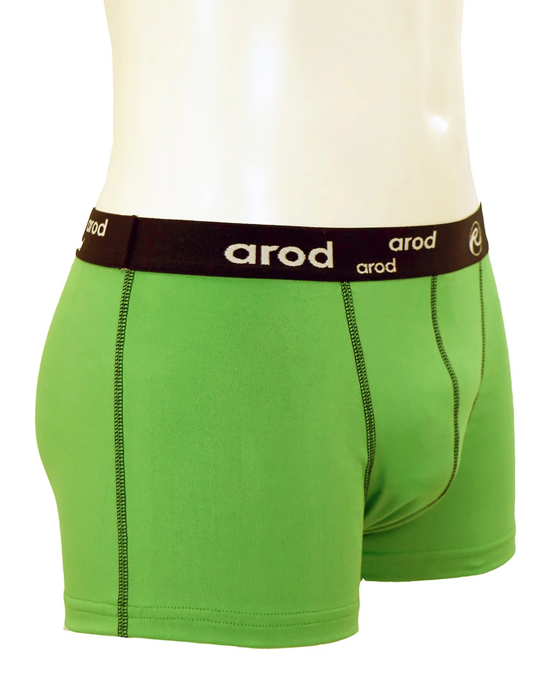 boxer homme coutures plates ZIGGY vert vif – Image 2