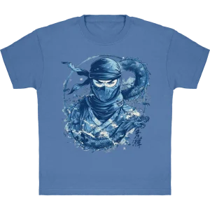 Tee Shirt enfant Original - NINJA BLEU