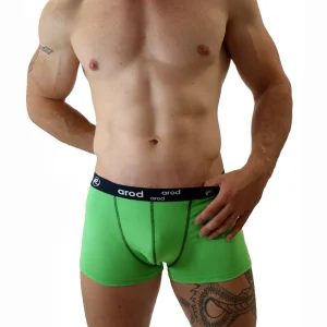 boxer homme coutures plates ZIGGY vert vif