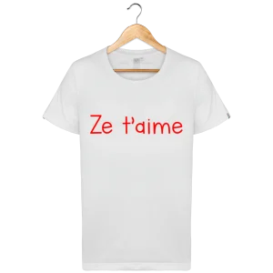 T-shirt Bio Origine FRANCE Ze t'aime 2025