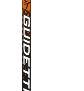 bâtons rando trekking GUIDETTI AFLASH Flash Alu-Carbon EL Conique Noir Orange