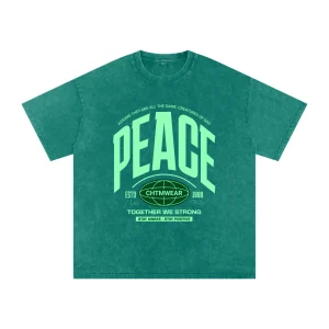 T-shirt 'PEACE" Oversize