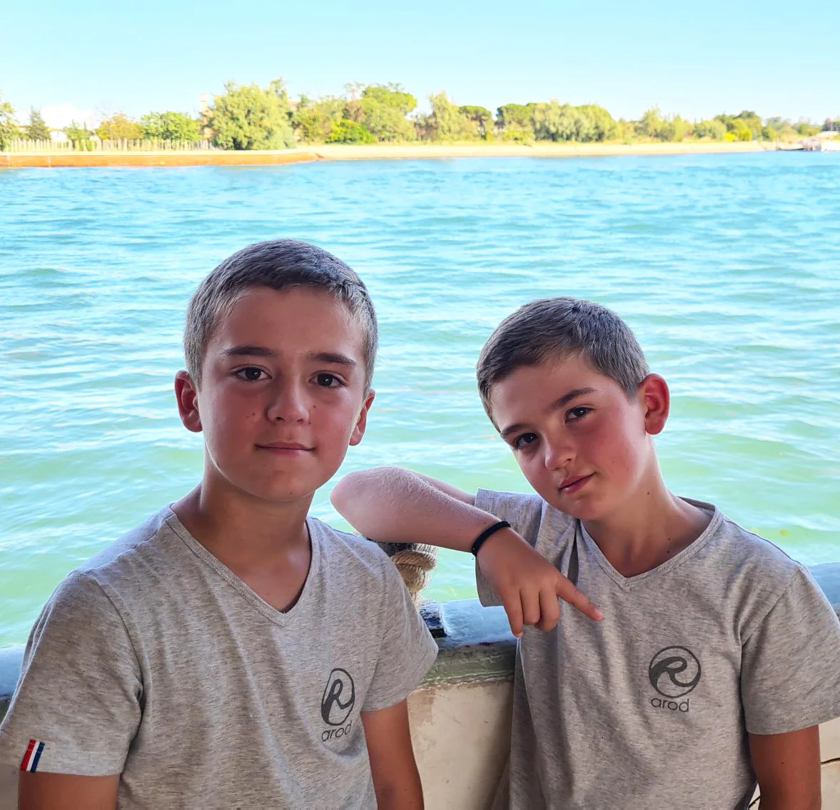 NOUVEAU t-shirt enfant KOODY BIO gris Milleraies en 100% Coton Bio