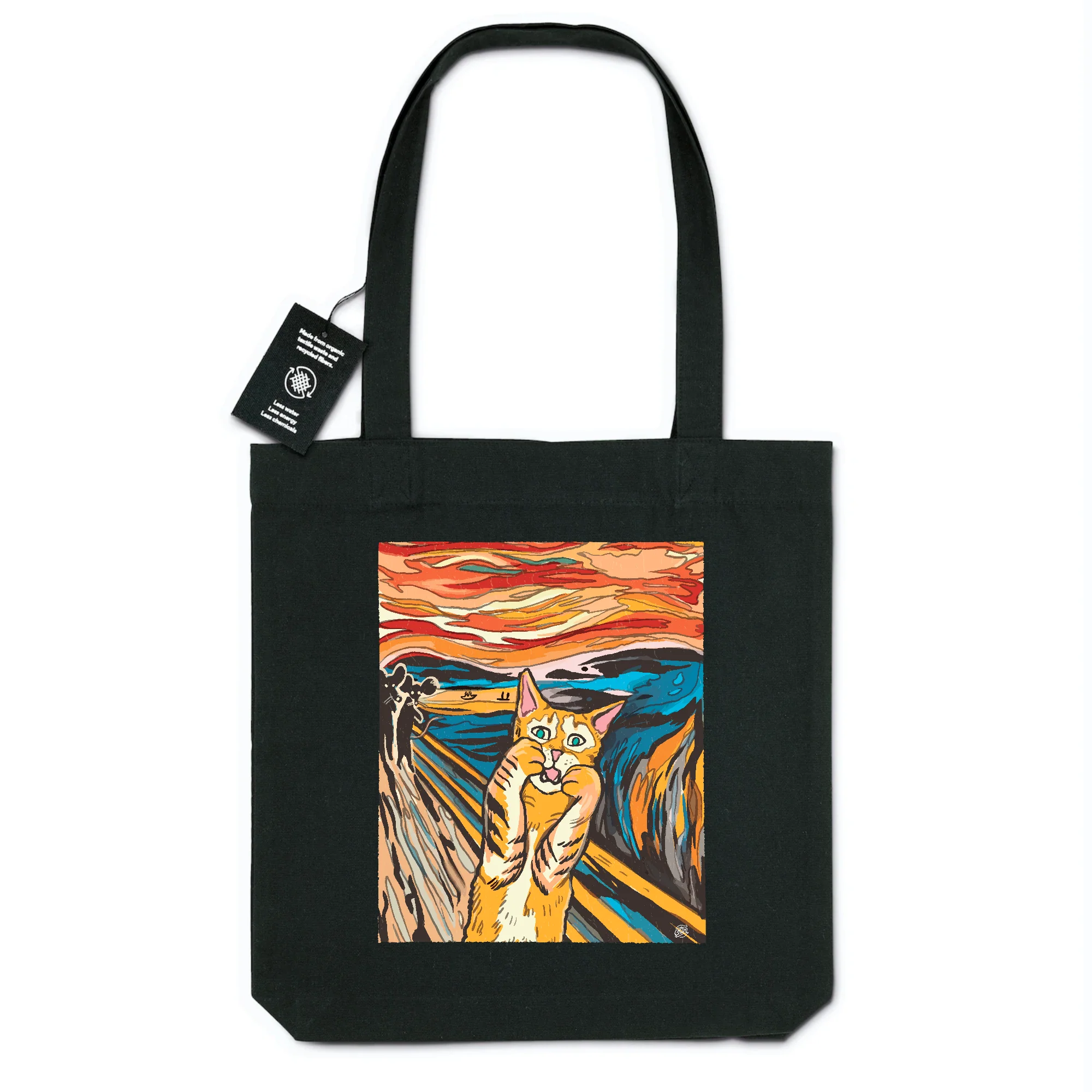 Totebag BIO - CAT MUNCHSCREAM
