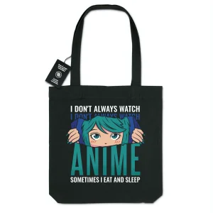 Totebag - BIO - 100% recyclé - "Anime Quote"