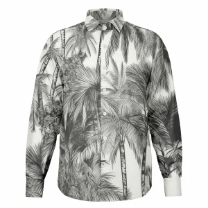 Chemise Homme Original Palmiers Manches Longues