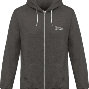 Sweat femme à Capuche brodé Mr Hmar