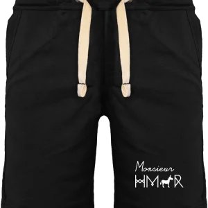 Bermuda homme brodé Mr Hmar