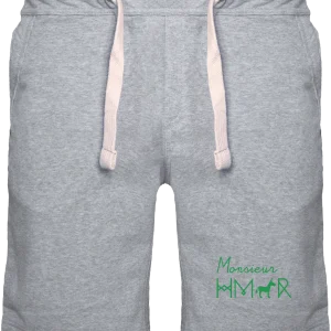 Bermuda homme brodé Mr Hmar