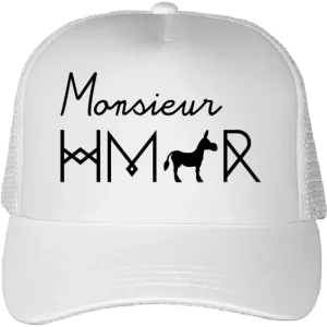 Casquette brodé Monsieur Hmar