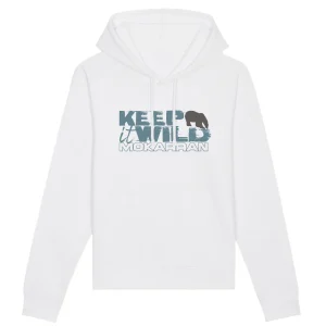 SWEAT À CAPUCHE BIO KEEP IT WILD