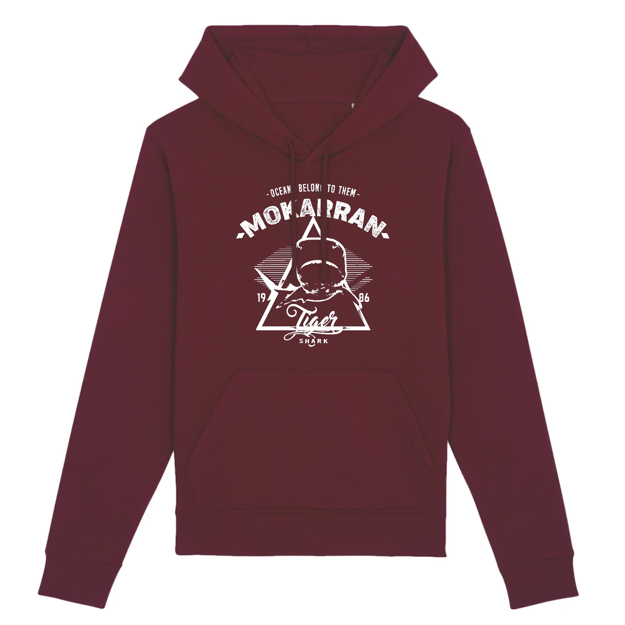 SWEAT À CAPUCHE BIO REQUIN TIGRE – Image 4