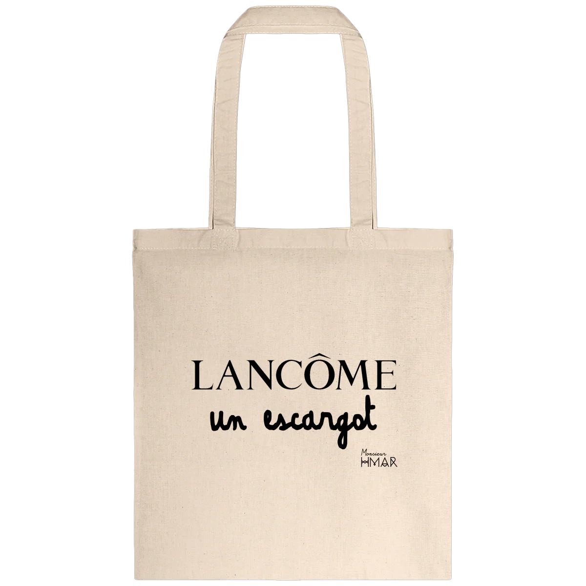 Sac en Toile Coton escargot – Image 2