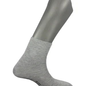 2 chaussettes en 1 socquettes ADOUB gris