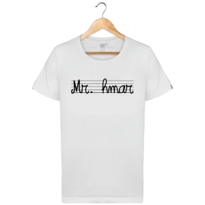 T-shirt en coton Bio Mr. Hmar Made in FRANCE