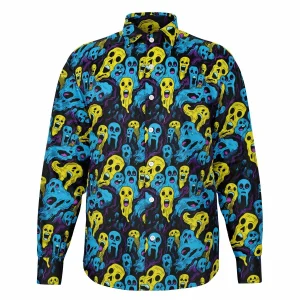 Chemise Homme Manches Longues - Ghost