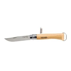 couteau opinel N°10 tire-bouchon décapsuleur ACHON hêtre