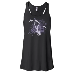 Dos nageur 70's diving