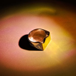 Bague Jean Argent Bronze - Ombre Claire