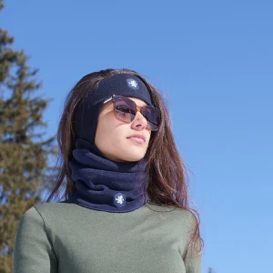 Bandeau coloris Marine uni - ref. AJOGG - marque BLANC BONNET