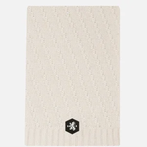 Echarpe coloris Ecru uni - ref. AMAUD - marque BLANC BONNET