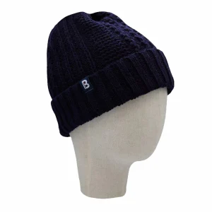 Bonnet Marine uni Made in France ref. ACIE de la marque BLANC BONNET
