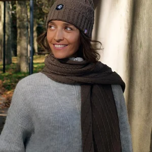 Bonnet Marron uni Made in France ref. AMAUD de la marque BLANC BONNET