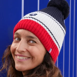 Bonnet tricolore Made in France ref. ATRI de la marque BLANC BONNET