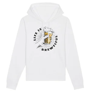Pull à capuche - Life is brewtiful