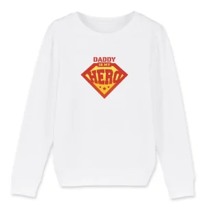 Pull enfant - "Daddy is my Hero"