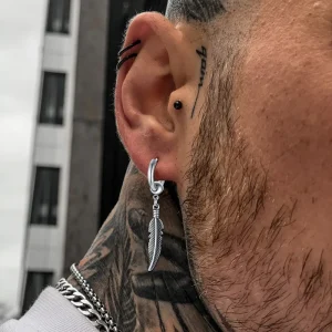 Boucle d'Oreille Hippie Homme