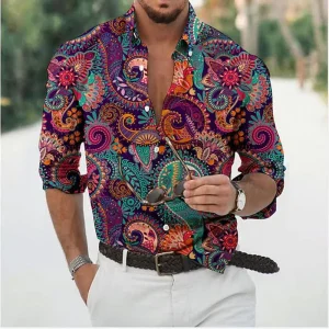 Chemise Hippie Chic Homme