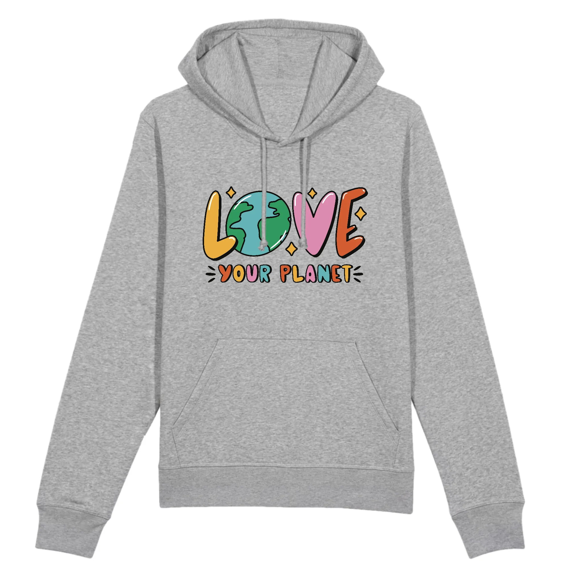 Pull à capuche femme - LOVE YOUR PLANET – Image 2