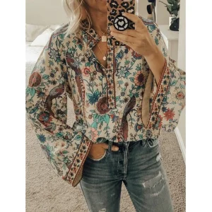 Blouse Hippie Chic Femme