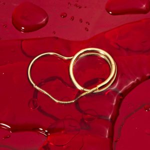 Bague Nazaré Double Doré - Judith Benita