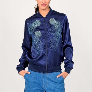 Blouson Paraguas Medusas Bleu Marine