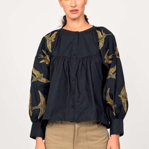 Chemise Doria Aves Noir