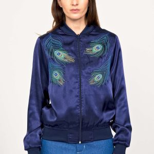 Blouson Paraguas Pavo Real bleu marine