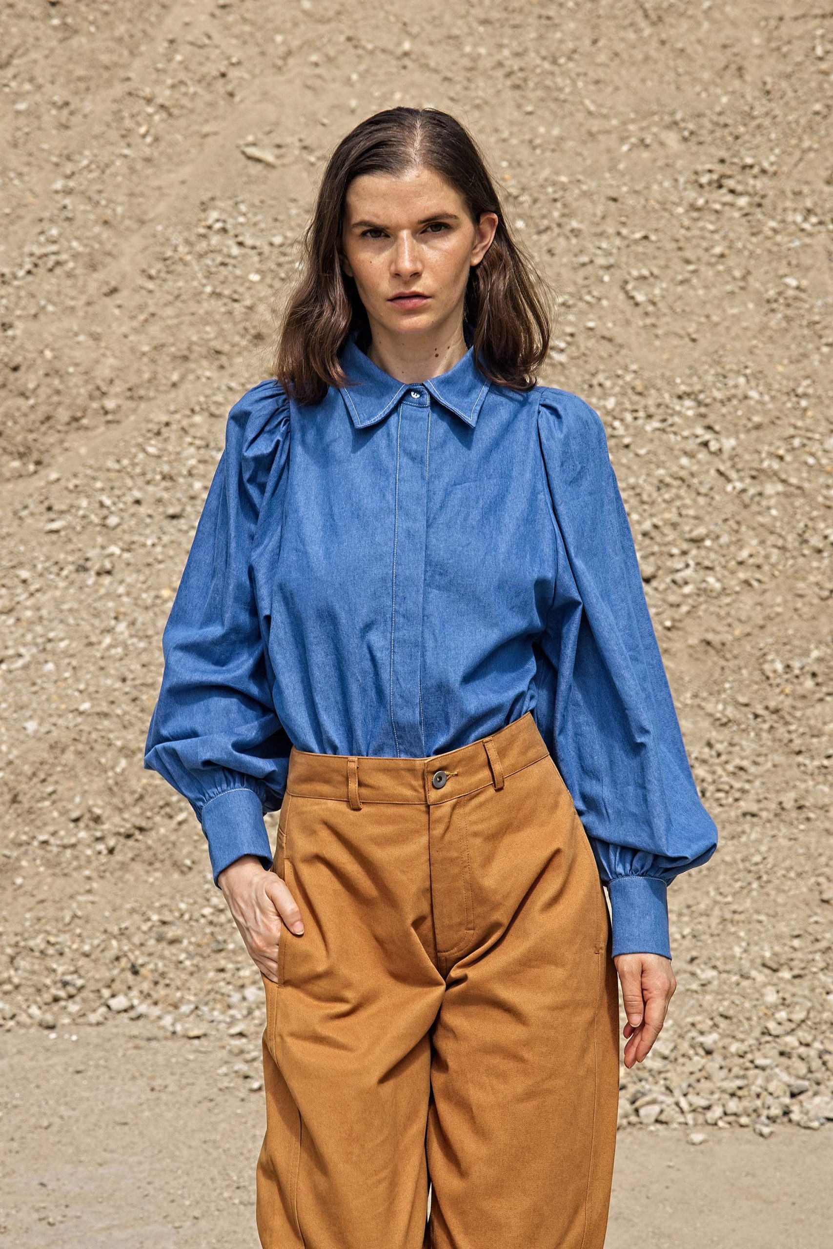 Chemise Azalea Bleu Denim