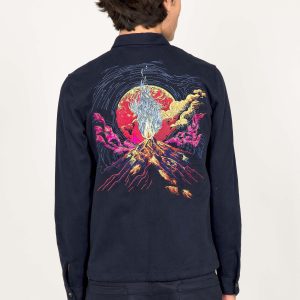 Surchemise Fontanero Volcano Bleu Marine