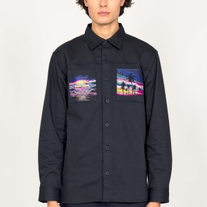 Chemise Domingo Bleu Marine