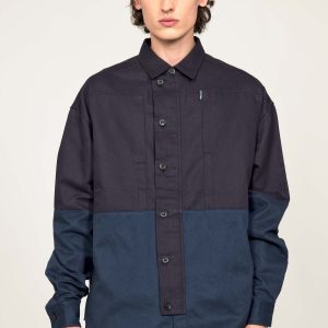 Chemise Roman Bleu Marine
