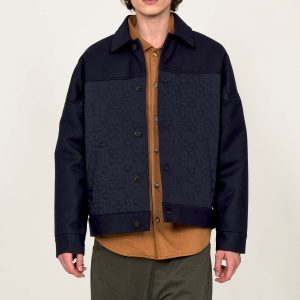 Manteau Bastian Bleu Marine