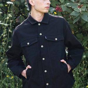 Veste-chemise Attis Noir